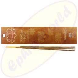 Fiore d`Oriente Golden Lotus Masala Räucherstäbchen Amber