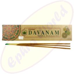 Goloka Organica Davanam indische Masala Räucherstäbchen