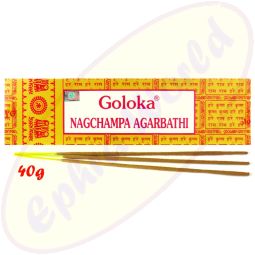 Goloka Nagchampa 40g Masala Räucherstäbchen