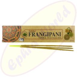 Goloka Organica Frangipani indische Masala Räucherstäbchen