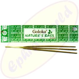 Goloka Nature´s Basil indische Masala Räucherstäbchen