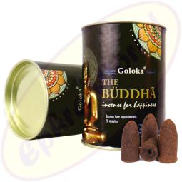 Goloka The Buddha Rückfluss Räucherkegel
