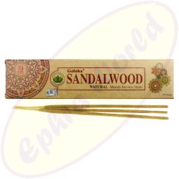 Goloka Sandalwood Natural Masala Räucherstäbchen