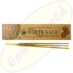 Goloka White Sage natürliche Masala Räucherstäbchen
