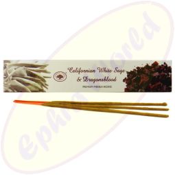 Green Tree Masala Räucherstäbchen Californian White Sage & Dragonsblood