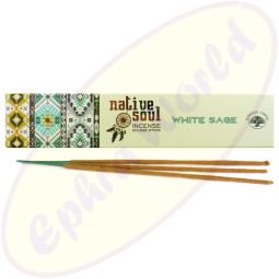 Green Tree Native Soul White Sage Masala Räucherstäbchen