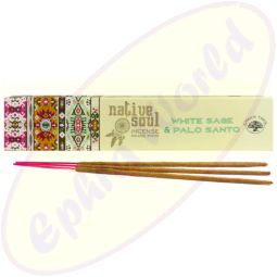Green Tree Native Soul White Sage & Palo Santo Masala Räucherstäbchen