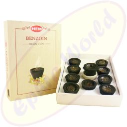 HEM Resin Cups Benzoin Räucherkohletöpfchen