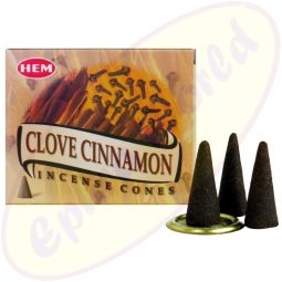 HEM Cinnamon Clove (Zimt Nelke) Räucherkegel