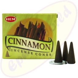 HEM Cinnamon (Zimt) indische Räucherkegel