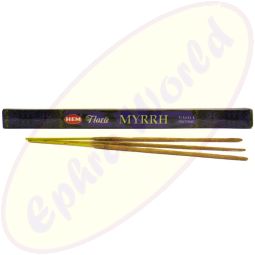 HEM Flora Myrrh indische Masala Räucherstäbchen