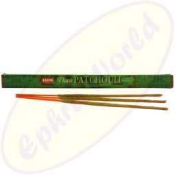 HEM Flora Patchouli indische Masala Räucherstäbchen