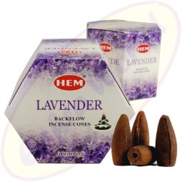 HEM Lavender Backflow Cones Rückflussräucherkegel