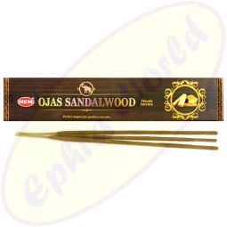 HEM Ojas Sandalwood/Sandelholz Masala Räucherstäbchen