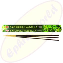 HEM Patchouli Vanilla indische Räucherstäbchen
