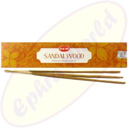 HEM Sandalwood Natural Premium Masala Räucherstäbchen