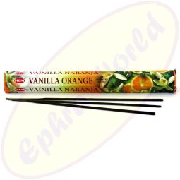 HEM Vanilla Orange indische Räucherstäbchen