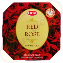 HEM Räucherspiralen (Incense Coils) Red Rose