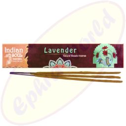 Indian Soul Lavender Natural Masala Räucherstäbchen