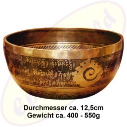 Klangschale Klanggold Tibet handgraviert NEO 286/15