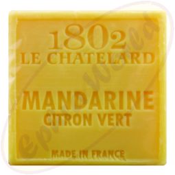 Le Chatelard 1802 palmölfreie vegane Pflegeseife 100g Mandarine & Limette