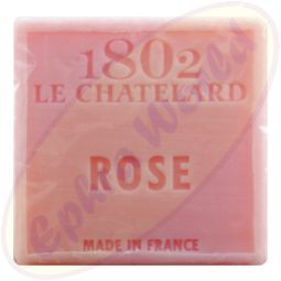 Le Chatelard 1802 palmölfreie vegane Seife 100g Rose