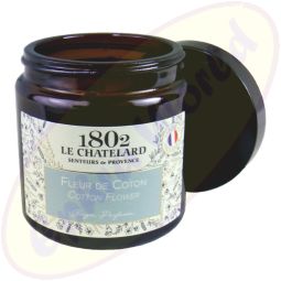 Le Chatelard 1802 vegane Duftkerze Baumwollblüten 80g