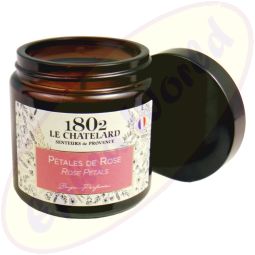 Le Chatelard 1802 vegane Duftkerze Rosenblüten 80g