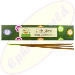 Namaste India Natural Masala Räucherstäbchen 7 Chakras