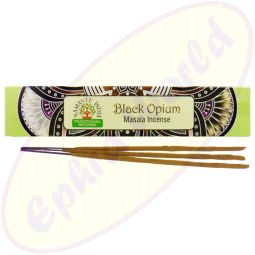 Namaste India Black Opium Natural Masala Räucherstäbchen