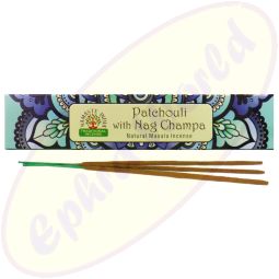 Namaste India Patchouli & Nag Champa Natural Masala Räucherstäbchen