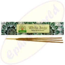 Namaste India White Sage Natural Masala Räucherstäbchen