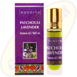 Nandita Patchouli Lavender Incense Oil - Parfüm Roll On