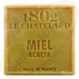 Le Chatelard 1802 palmölfreie vegane Pflegeseife 100g Honig & Akazie