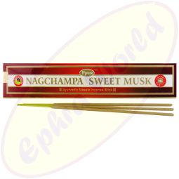 Ppure Nag Champa Sweet Musk Masala Räucherstäbchen