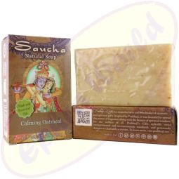 Prabhuji´s Gifts Pflegeseife Natural Calming Oatmeal (Hafer) 100g