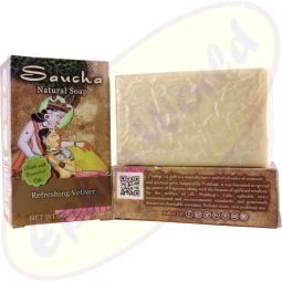 Prabhuji´s Gifts Natural Refreshing Vetiver Pflegeseife 100g
