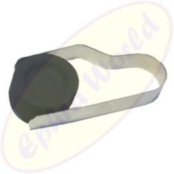 Räucherkohlenzange Edelstahl 9x4 cm