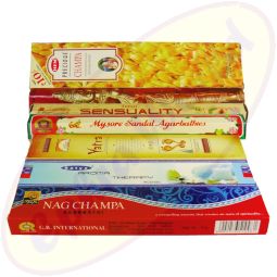 indisches Räucherstäbchen Set  21 - Wiege der Erleuchtung