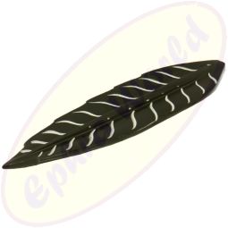 Räucherstäbchenhalter Blatt Speckstein breit