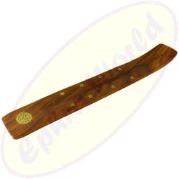 Räucherstäbchenhalter Holz Motiv Sonne 2