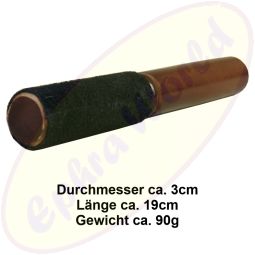 Reibeklöppel/schläger Reibo schwarz Wildleder 19cm für Klangschalen