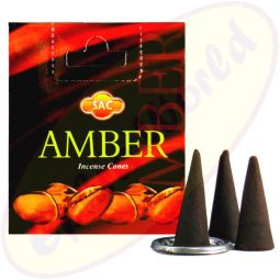 SAC Amber indische Räucherkegel