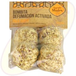 Sagrada Madre aktive Defumation Räucherkugeln Palo Santo 4er