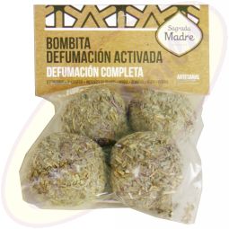 Sagrada Madre aktive Defumation Räucherkugeln Defumacion Completa/Vollauflösung 4er