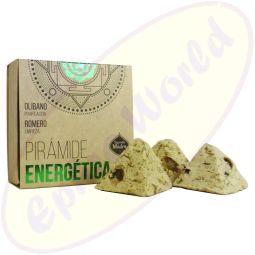 Sagrada Madre Olibanum & Rosmarin energetische Räucherpyramiden