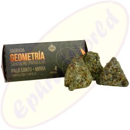 Sagrada Madre Geometria Triangular Räucherdreiecke Palo Santo Myrrhe