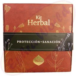 Sagrada Madre Kit Schutz & Heilung/Proteccion & Sanacion Kräuterräucherwerk