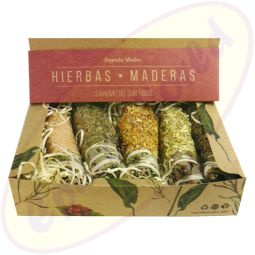 Sagrada Madre Smudge Stick Sahumito Hierbas & Maderas/Kräuter & Hölzer 5er Set