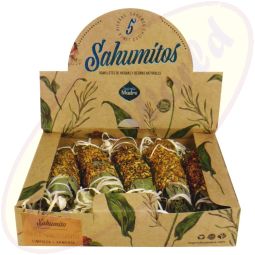 Sagrada Madre Smudge Stick Sahumito Myrrh & Palo Santo 5er Packung